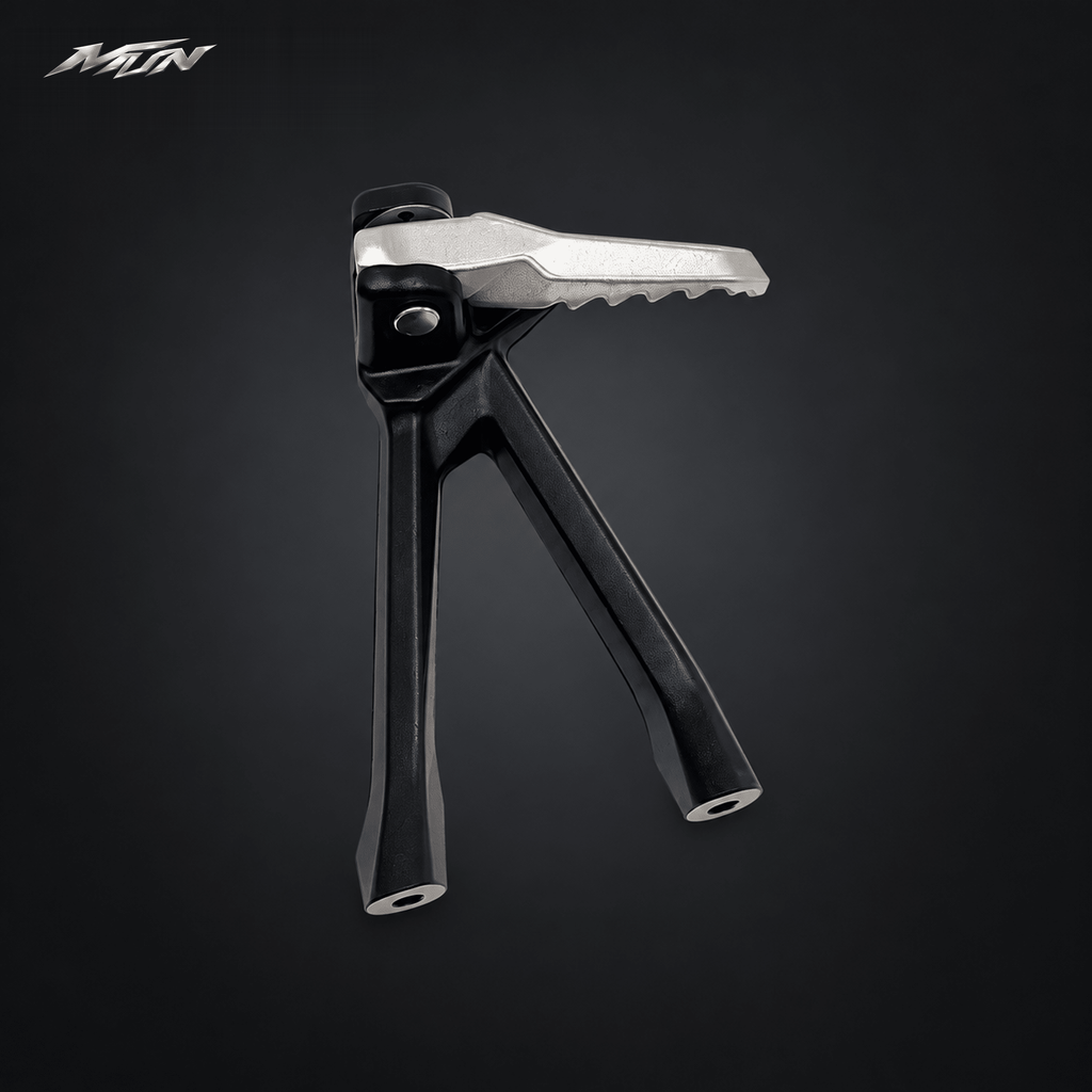 Rear Passenger Footpegs | Folding Aluminum | Sur-Ron Ultra Bee | MTN MOTOWORKS E-Moto Performance Parts & Accessories#