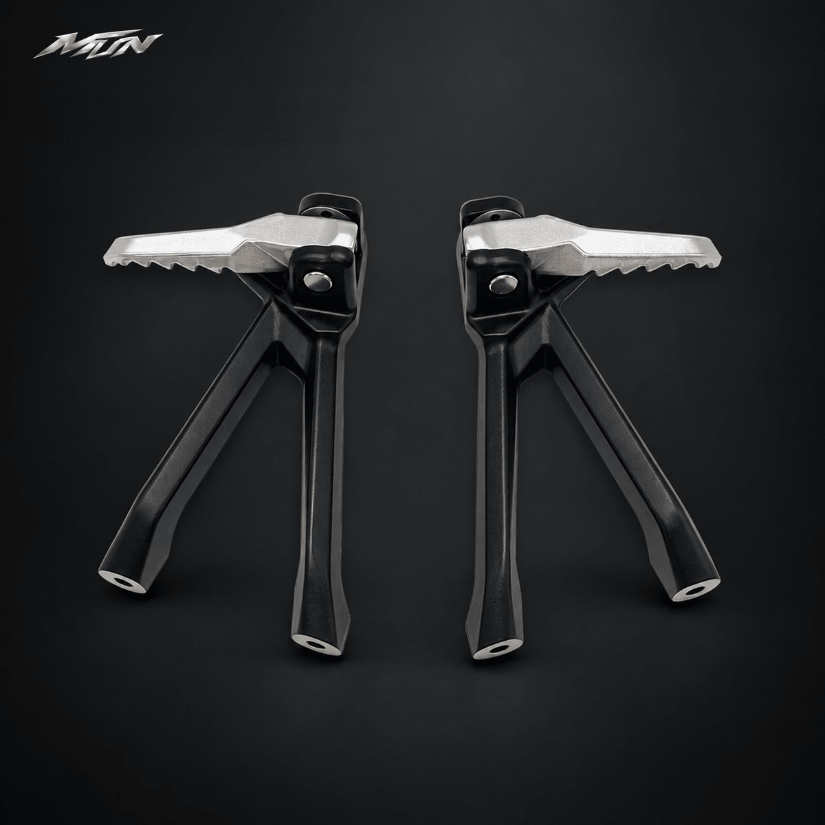 Rear Passenger Footpegs | Folding Aluminum | Sur-Ron Ultra Bee | MTN MOTOWORKS E-Moto Performance Parts & Accessories#
