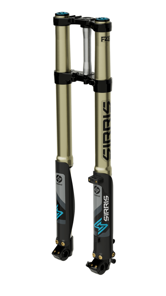 Sirris F43 Closed-Cartridge Fork | Surron Ultra Bee | MTN MOTOWORKS E-Moto Performance Parts & Accessories