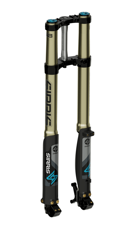 Sirris F43 Closed-Cartridge Fork | Surron Ultra Bee | MTN MOTOWORKS E-Moto Performance Parts & Accessories