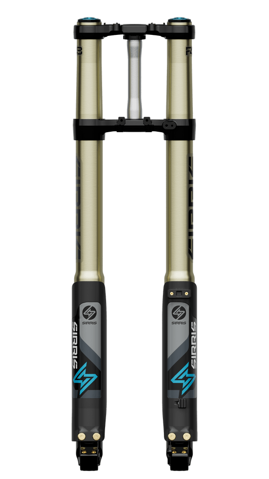 Sirris F43 Closed-Cartridge Fork | Surron Ultra Bee | MTN MOTOWORKS E-Moto Performance Parts & Accessories