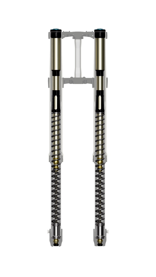 Sirris F43 Closed-Cartridge Fork | Surron Ultra Bee | MTN MOTOWORKS E-Moto Performance Parts & Accessories