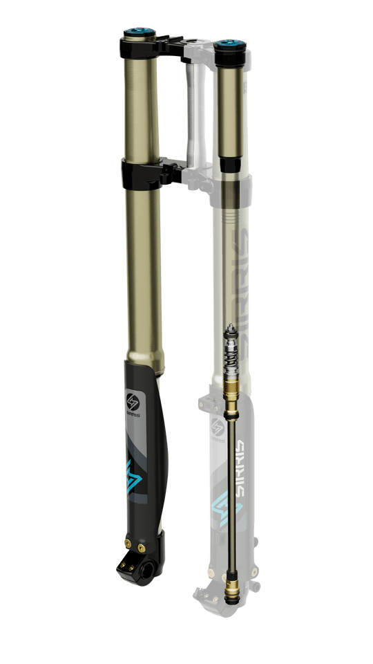 Sirris F43 Closed-Cartridge Fork | Surron Ultra Bee | MTN MOTOWORKS E-Moto Performance Parts & Accessories