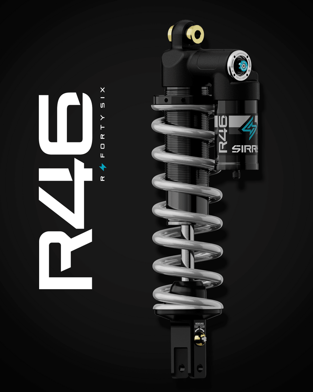 Sirris R46 Rear Shock | Surron Ultra Bee | MTN MOTOWORKS E-Moto Performance Parts & Accessories