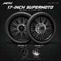 Sur-Ron LBX 17-Inch Supermoto Wheel & Tire Set