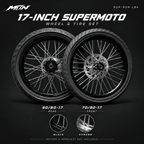 Sur-Ron LBX 17-Inch Supermoto Wheel & Tire Set