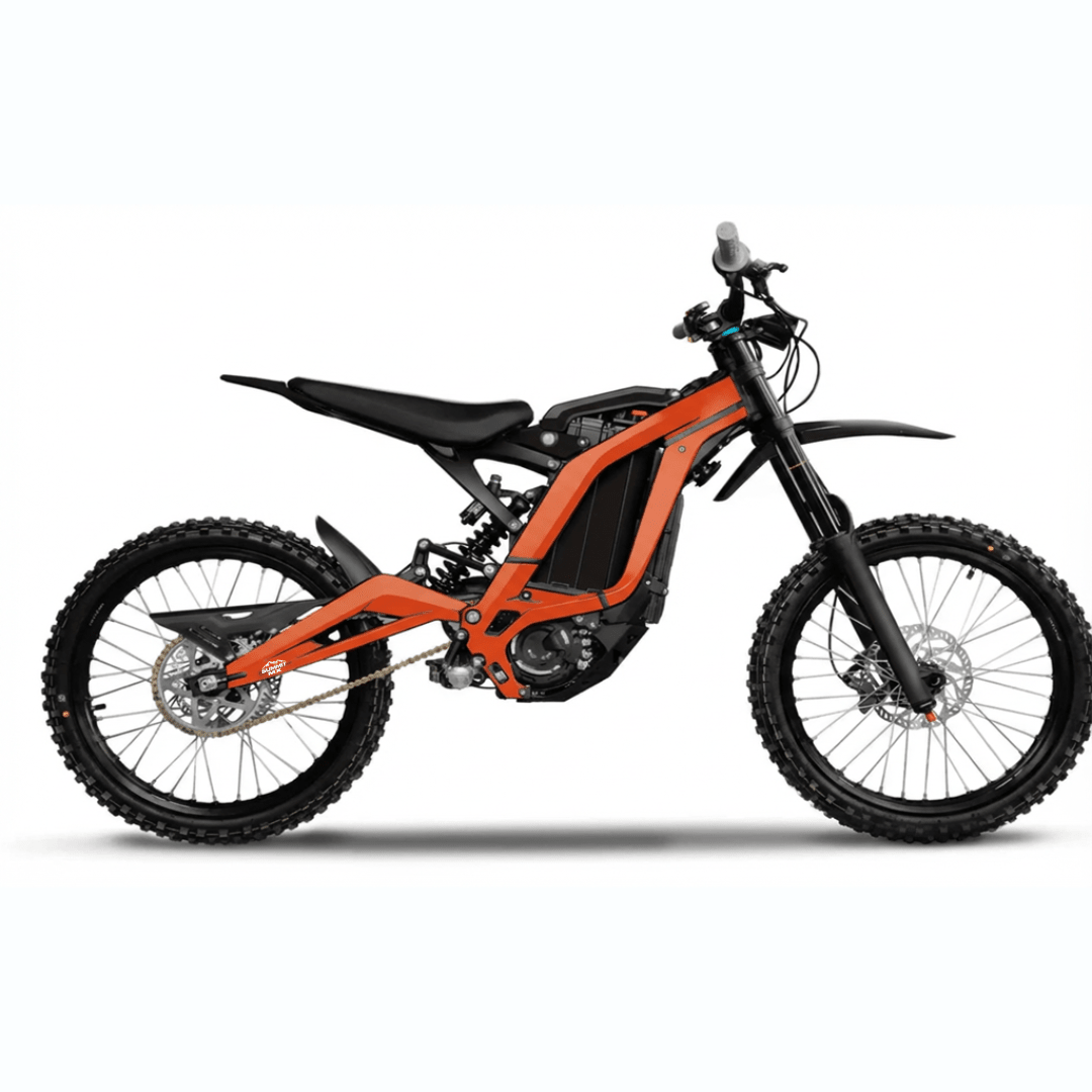 Sur Ron LBX Solid Color Frame Wrap | MTN MOTOWORKS E-Moto Performance Parts & Accessories