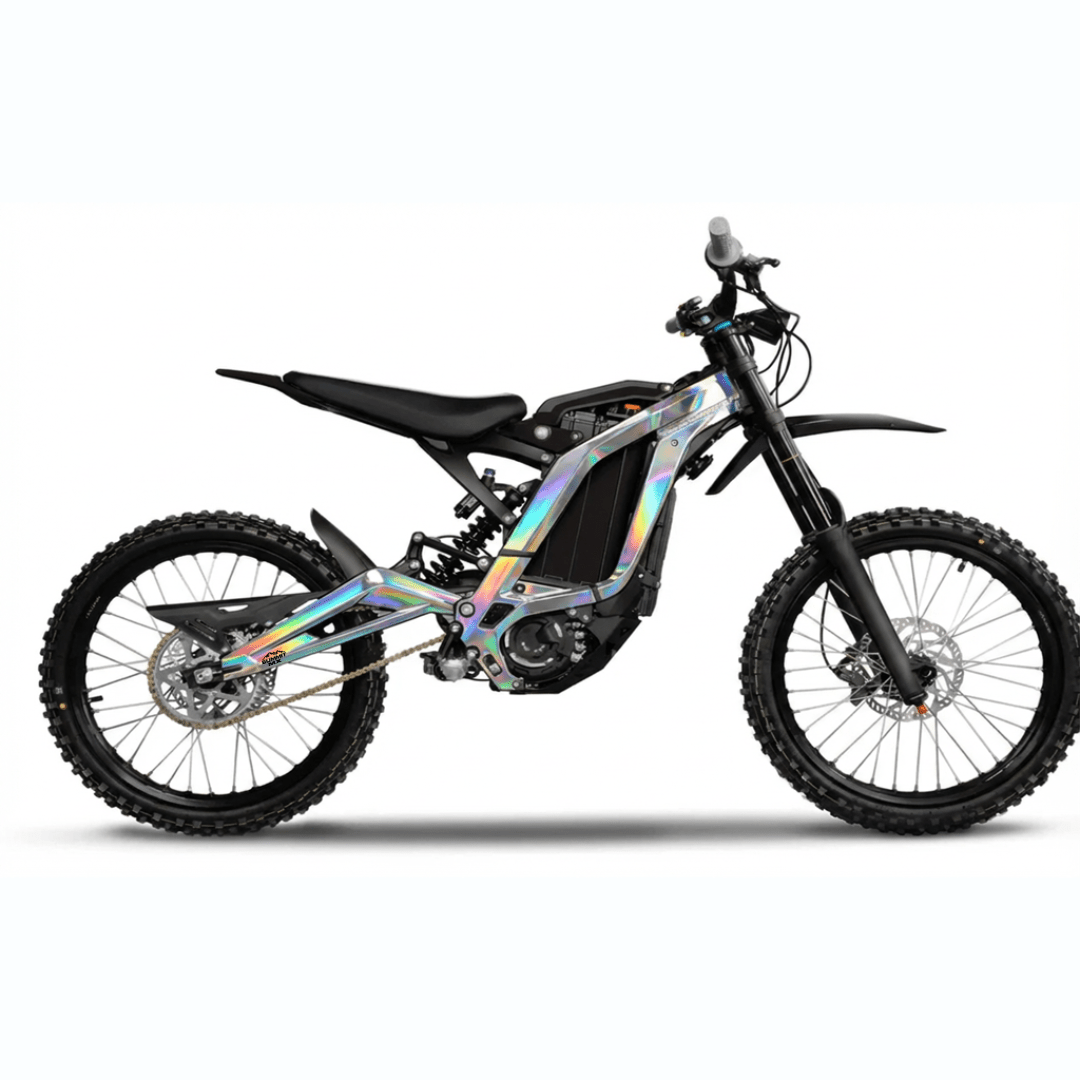 Sur Ron LBX Solid Color Frame Wrap | MTN MOTOWORKS E-Moto Performance Parts & Accessories