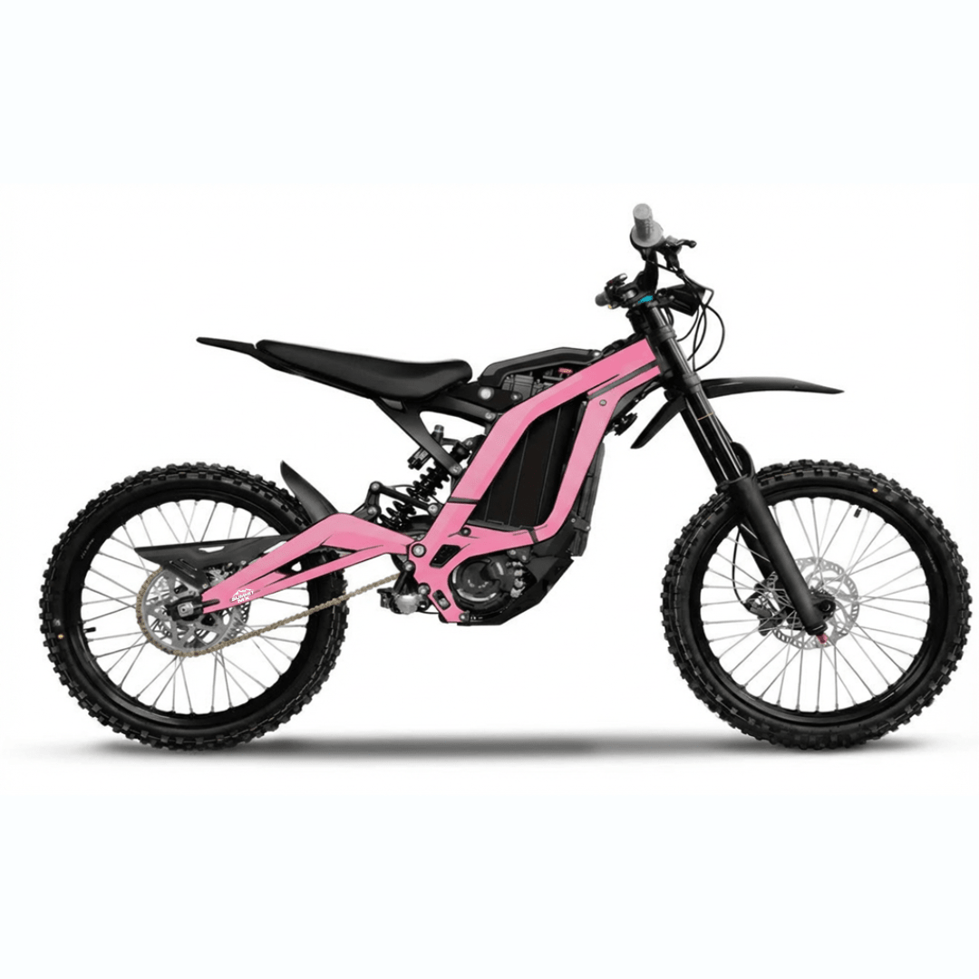 Sur Ron LBX Solid Color Frame Wrap | MTN MOTOWORKS E-Moto Performance Parts & Accessories
