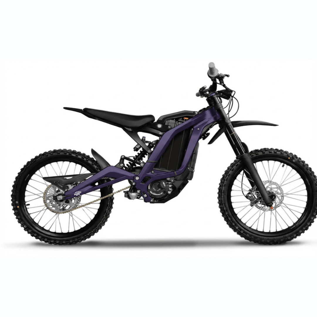 Sur Ron LBX Solid Color Frame Wrap | MTN MOTOWORKS E-Moto Performance Parts & Accessories