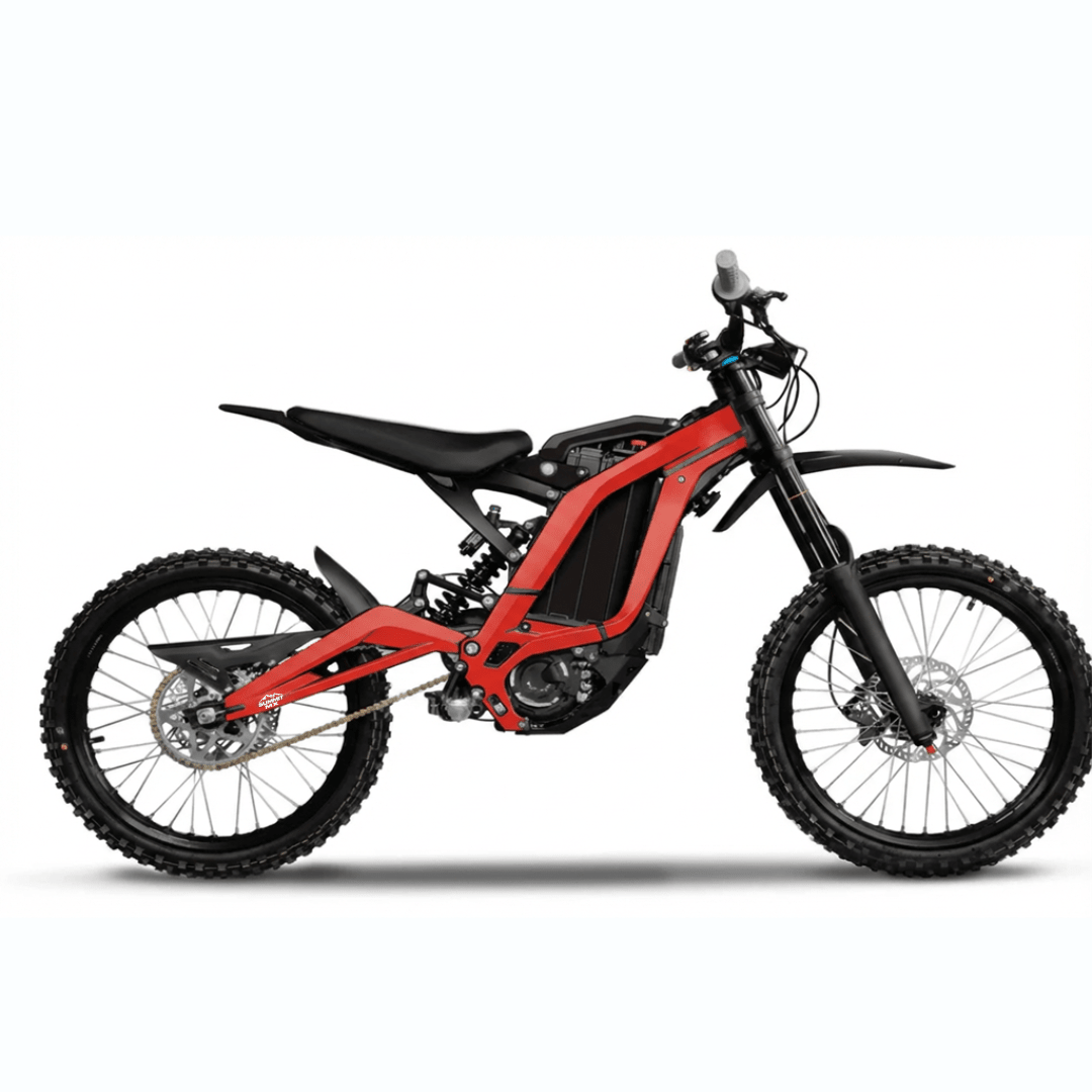 Sur Ron LBX Solid Color Frame Wrap | MTN MOTOWORKS E-Moto Performance Parts & Accessories