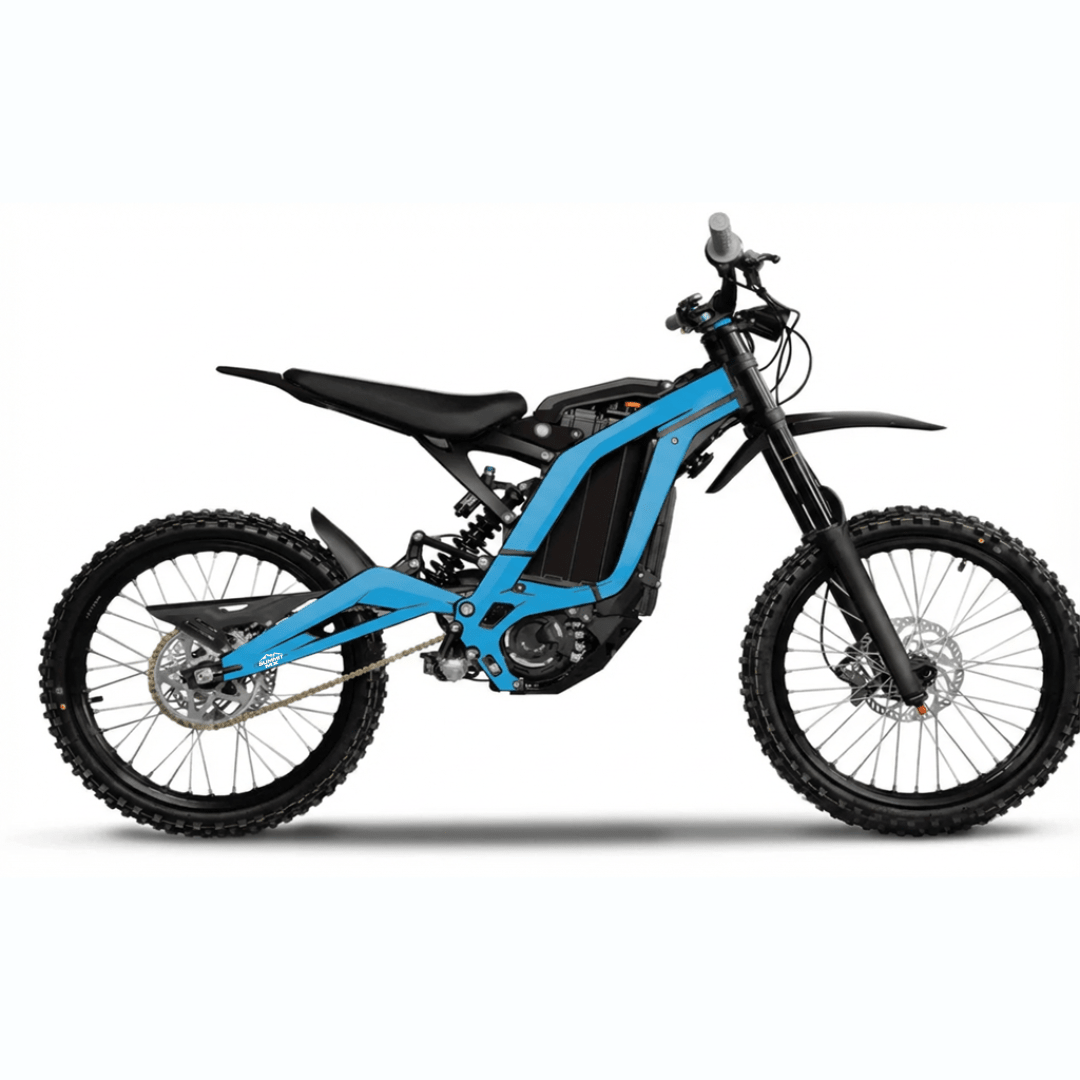 Sur Ron LBX Solid Color Frame Wrap | MTN MOTOWORKS E-Moto Performance Parts & Accessories