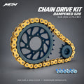 Sur-Ron Ultra Bee Chain Drive Kit | Dampened 520 | MTN MOTOWORKS E-Moto Performance Parts & Accessories#