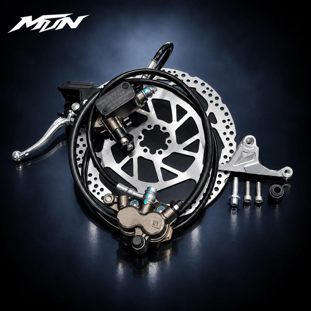 Ultra Bee-style hydraulic caliper and rotor for SUPER73 e-bikes
