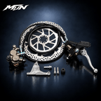 SUPER73 brake upgrade kit, Ultra Bee-style lever and hose