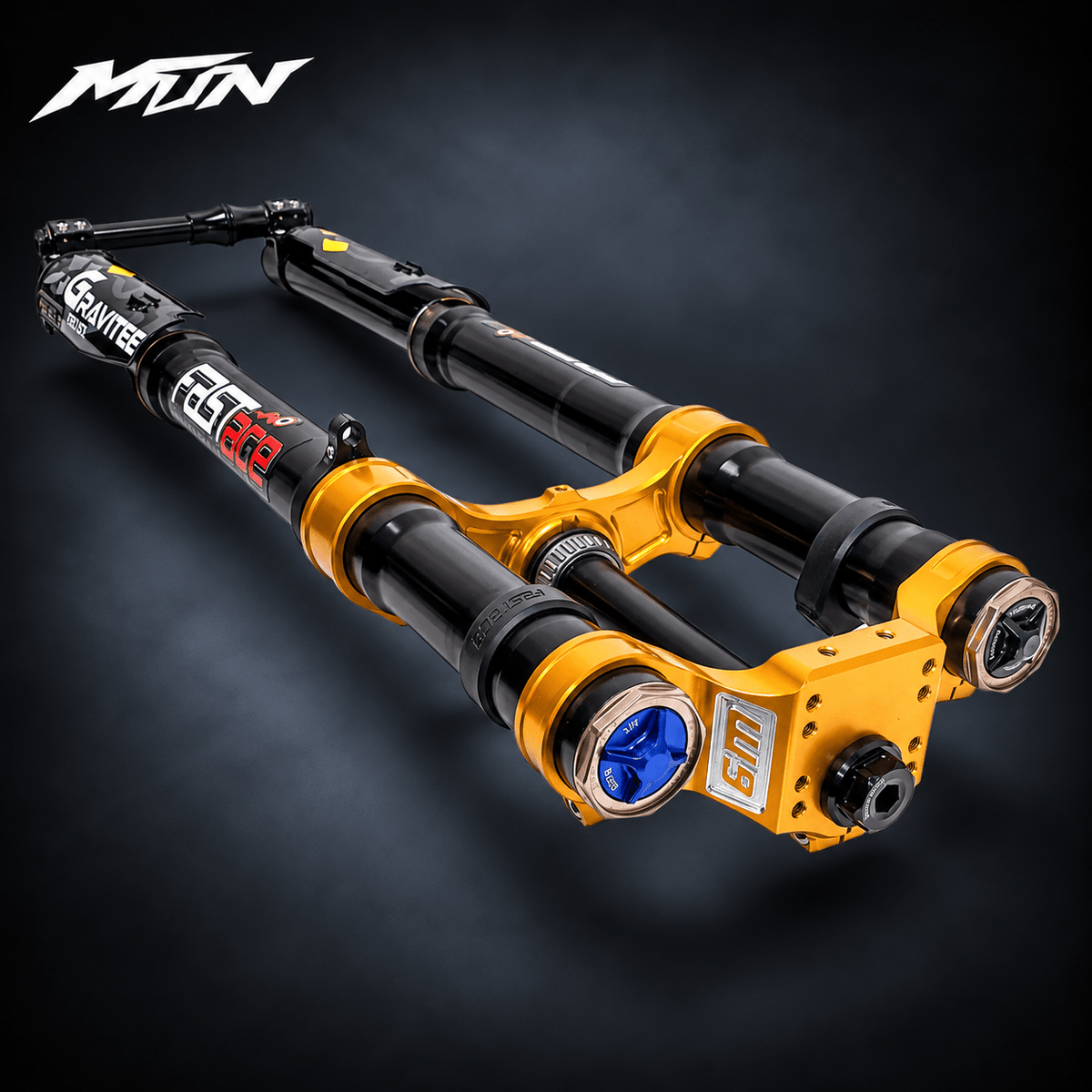 Warp 9 FastAce Fork & Triple Clamp Bundle – Gold