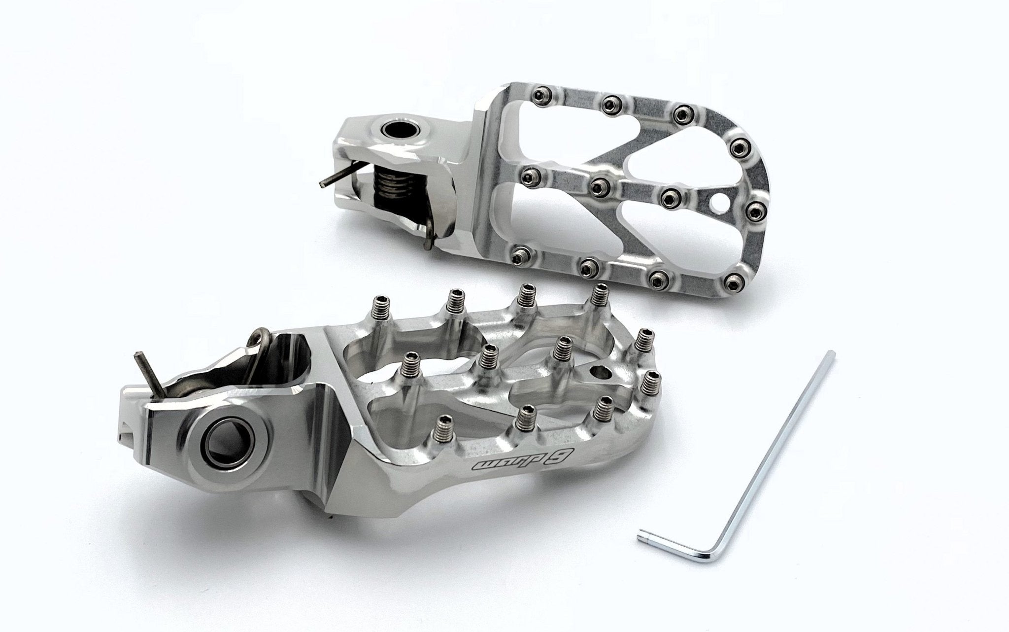 Warp 9 Stark Varg Elite Foot Pegs | MTN MOTOWORKS E-Moto Performance Parts & Accessories